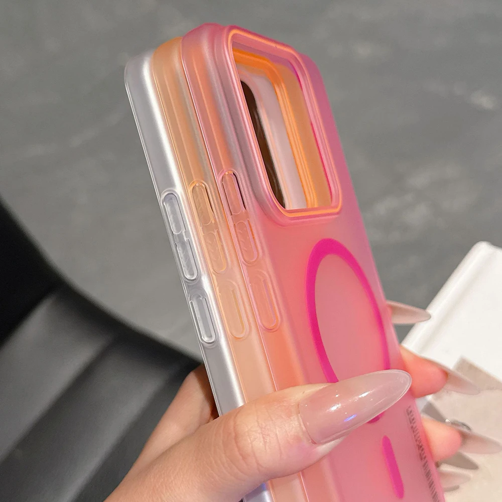 For Xiaomi Redmi Note 14 Pro Plus 5G 4G 14C Matte PC Barcode Lable Cover Funda Redmi Note 13 Pro Slim Translucent Magnetic Case