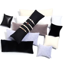 1 Pc Velvet Leather Watches Display Pillows Bracelet Cushion Holder Show Organizer Pillow Wholesale Jewelry Photography Prop