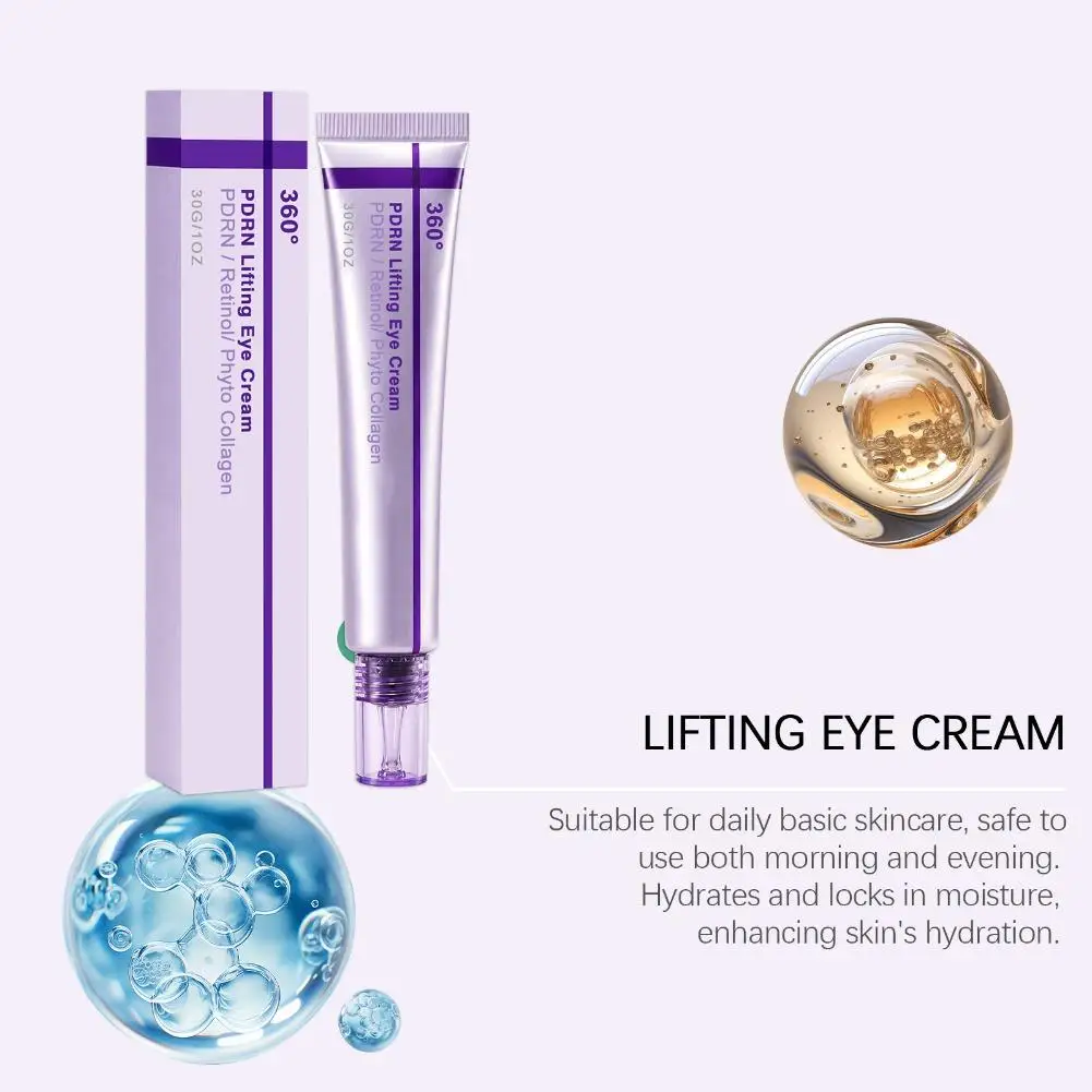 PDRN Lifting Straffende Augencreme Tiefenwirksame Hydratation Hellt den stumpfen Hautton auf Strafft den Augenbereich Straffende Augencreme – Detail 13