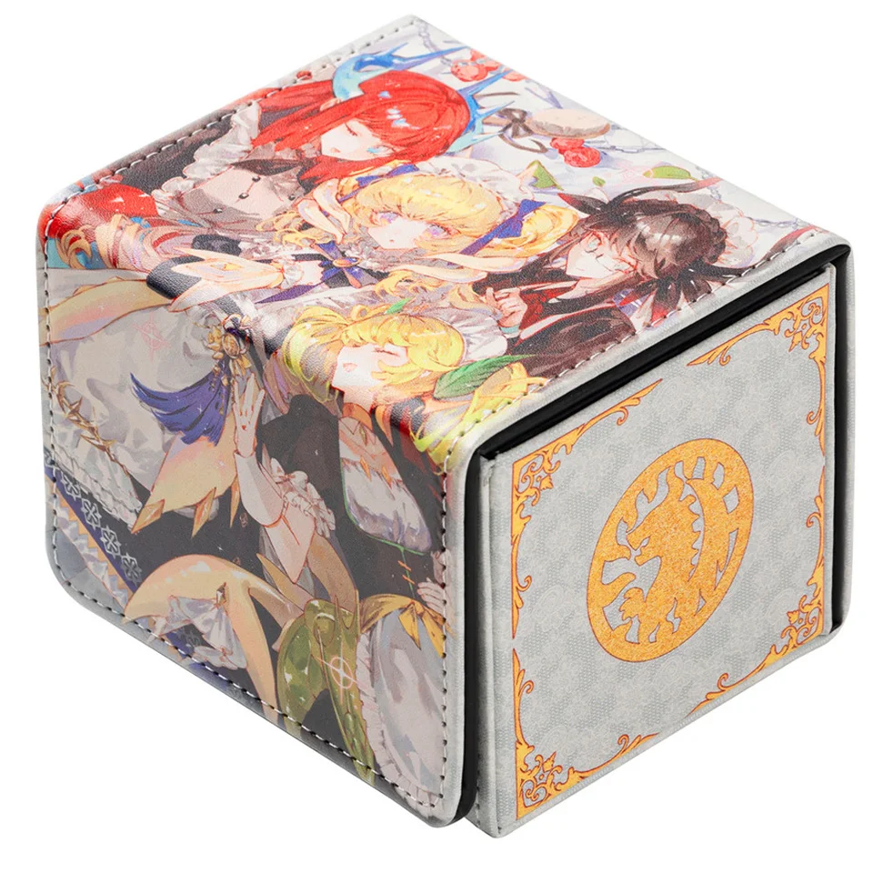 premium yugioh deck box Various Yu-Gi-Oh! PP Leather Kado Supplies Compatible with a wide range of standard cards UAONO Card Deck Box for