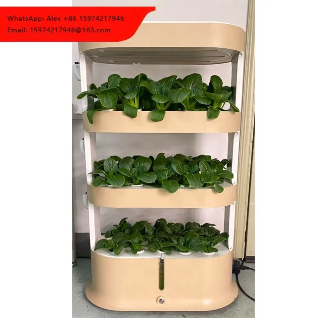 Factory Aeroponic Growing Tower Remote Control Greenhouse Indoor Hydroponics System