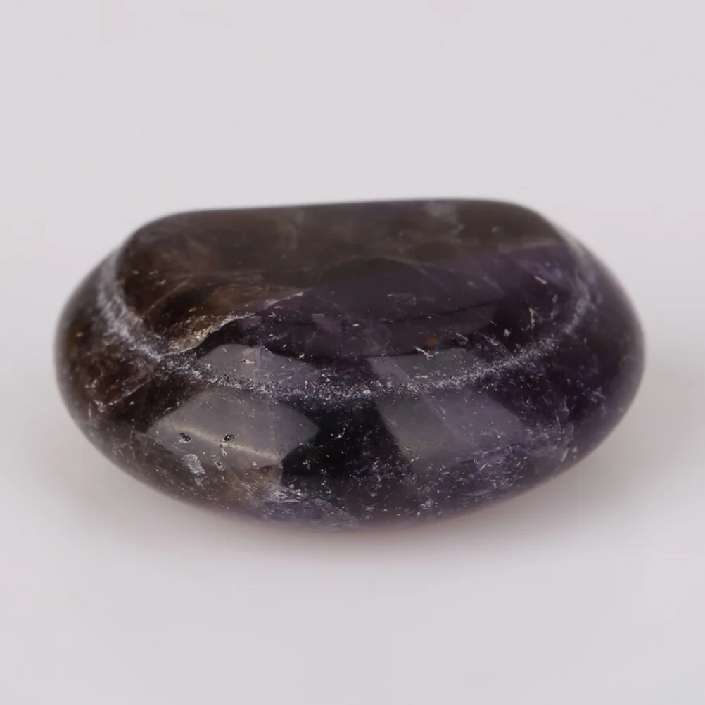 4 Pcs Amethyst Gravel Garden Pebbles Fish Tank Purple Crystal Rocks for Aquarium Stone