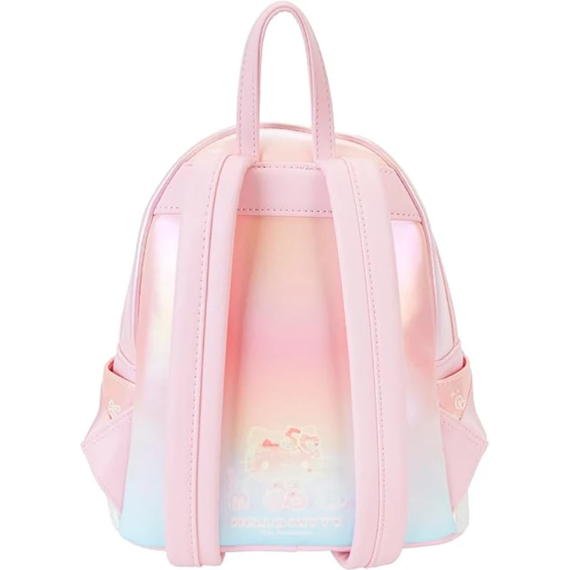 Sanrio Hello Kitty 50th Anniversary Clear & Cute Cosplay Mini Backpack  Cartoon Cute Backpack Girl Bag Xmas Gift