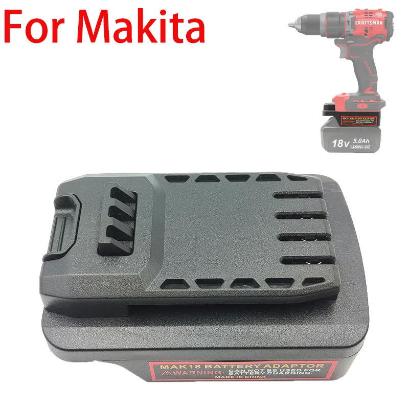 Battery Adapter for Makita 18V Lithium-ion Batteries Converting To for CRAFTSMAN 20V for Stanley 18V V20 Lithium Battery Tools