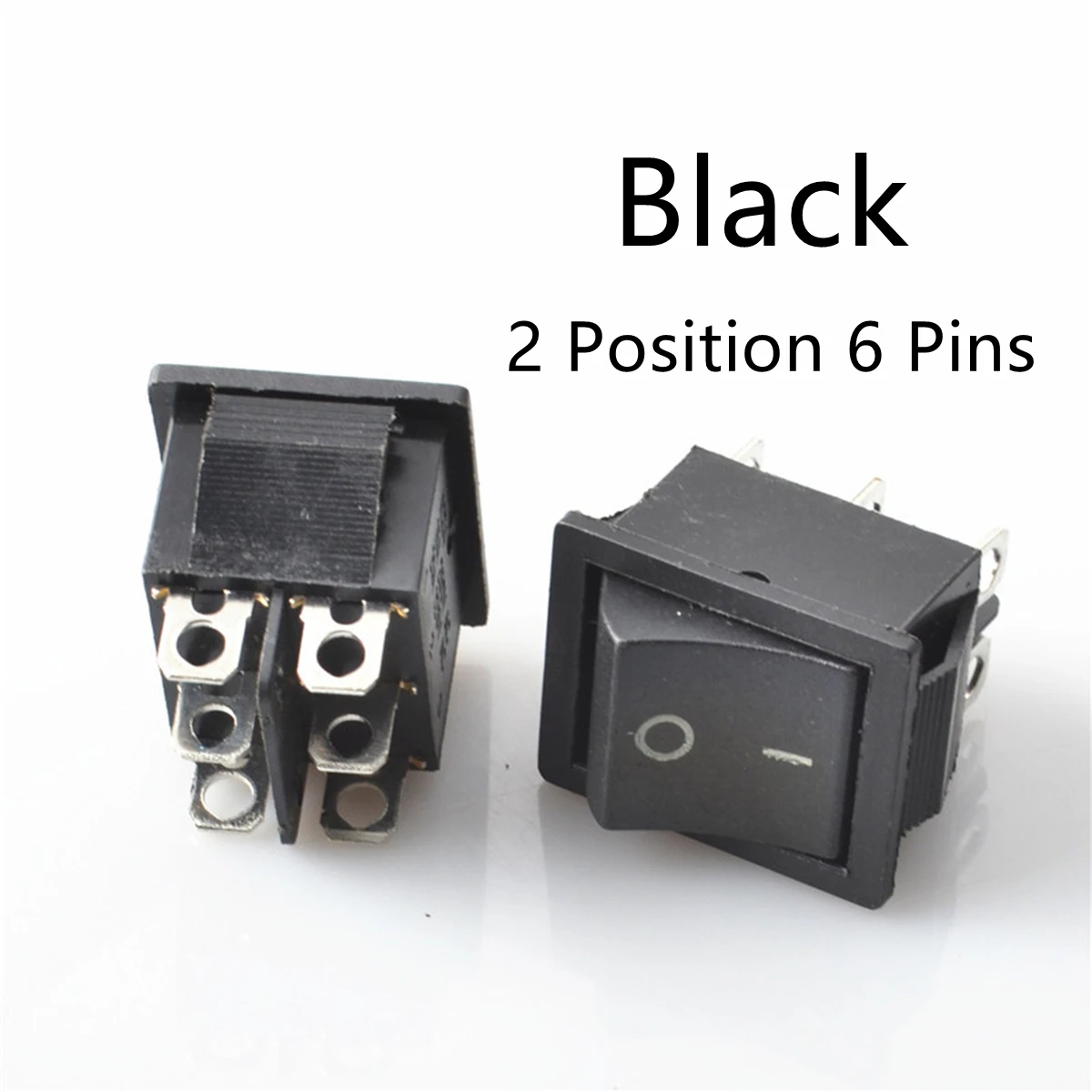 KCD4 Rocker Switch ON-OFF 2 Position 4 Pins 6 Pins 16A 250VAC 20A 125V Electrical Equipment With Light Power Button Cap