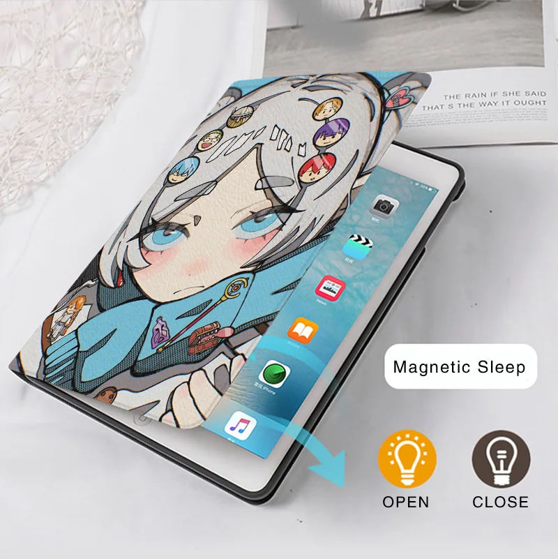 Frieren Beyond Journey's End Anime Case For iPad 10.2 9th 10th Air 6 5 Mini 4 5 Case Luxury Silicone Pro 11 13 For iPad Air1 2 3