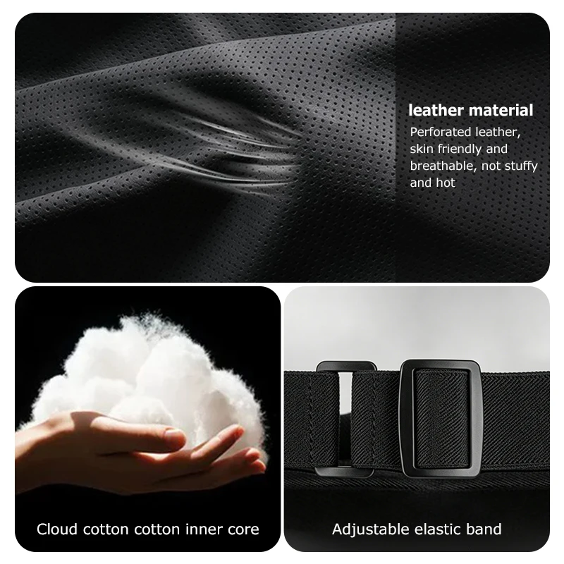 Car Seat Safety Headrest Pad Auto Emblem Neck Pillow Support Protection Pad For Hyundai Sonata i30 i20 Tucson Elantra Kona N view 3