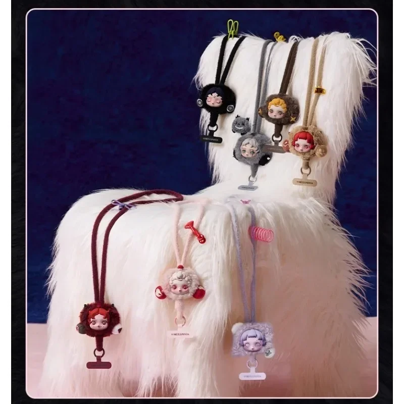 Pop Mart ремешок для мобильного телефона слепая коробка SKULLPANDA без рукавов театр аниме фигурка-сюрприз подарок на день рождения