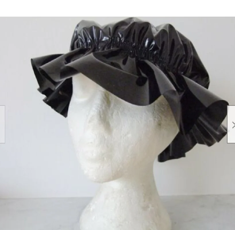 Sissy Girl PVC Baotou Elastic Ruffle Gloves Foot Cover A Complete Set Cute Sexy Charming Custom