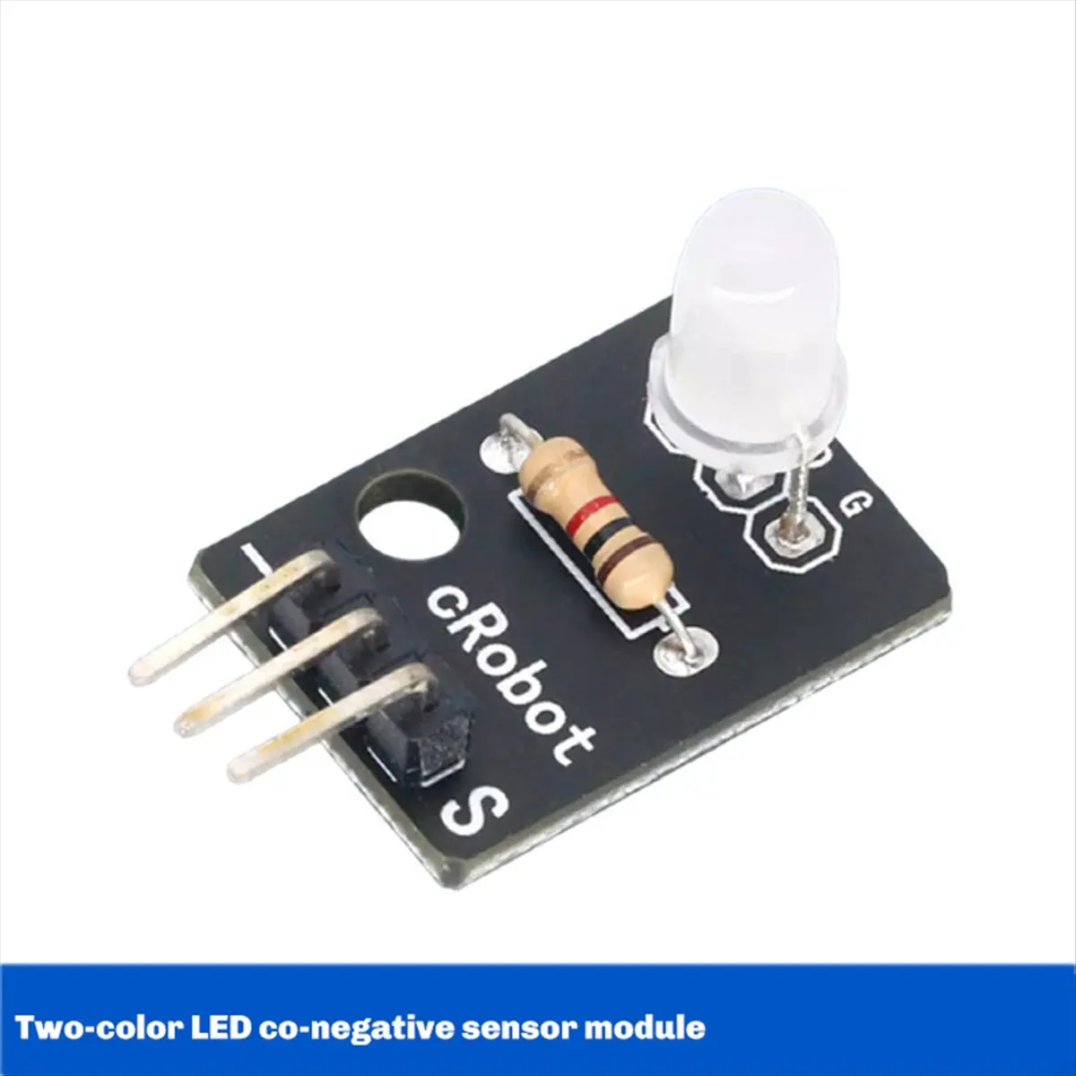 HAPPYDAY~ Dual Color LED Common Negative Sensor Module is Suitable for 51 STM32 Suitable for Platform