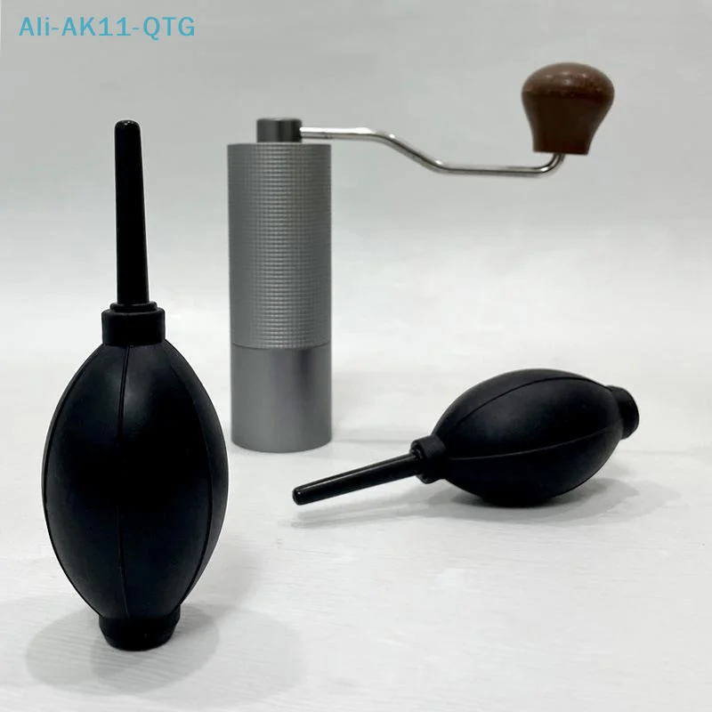 2/3pcs Coffee Grinder Cleaner Measuring Spoon Set with Air Blower Cleaning Brush for Home Cafe Barista Equipment Maintenance