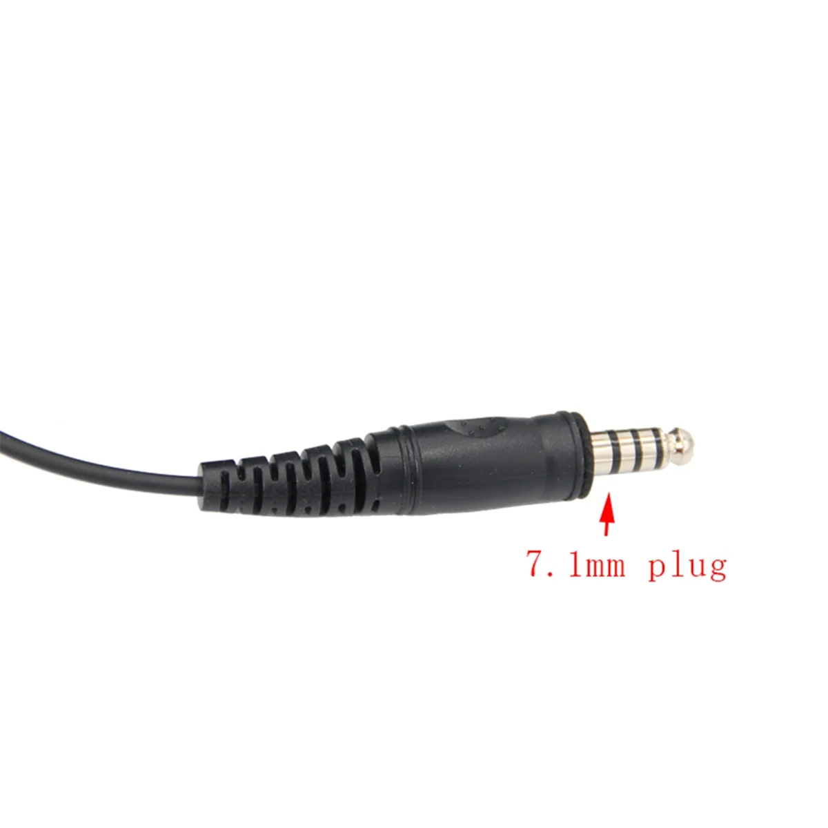 

2025+U174 Cable Extend for U94 PCI PTT Adapter - Headset Walkie Talkie 7.1mm Plug for U-174 Conversion Extend
