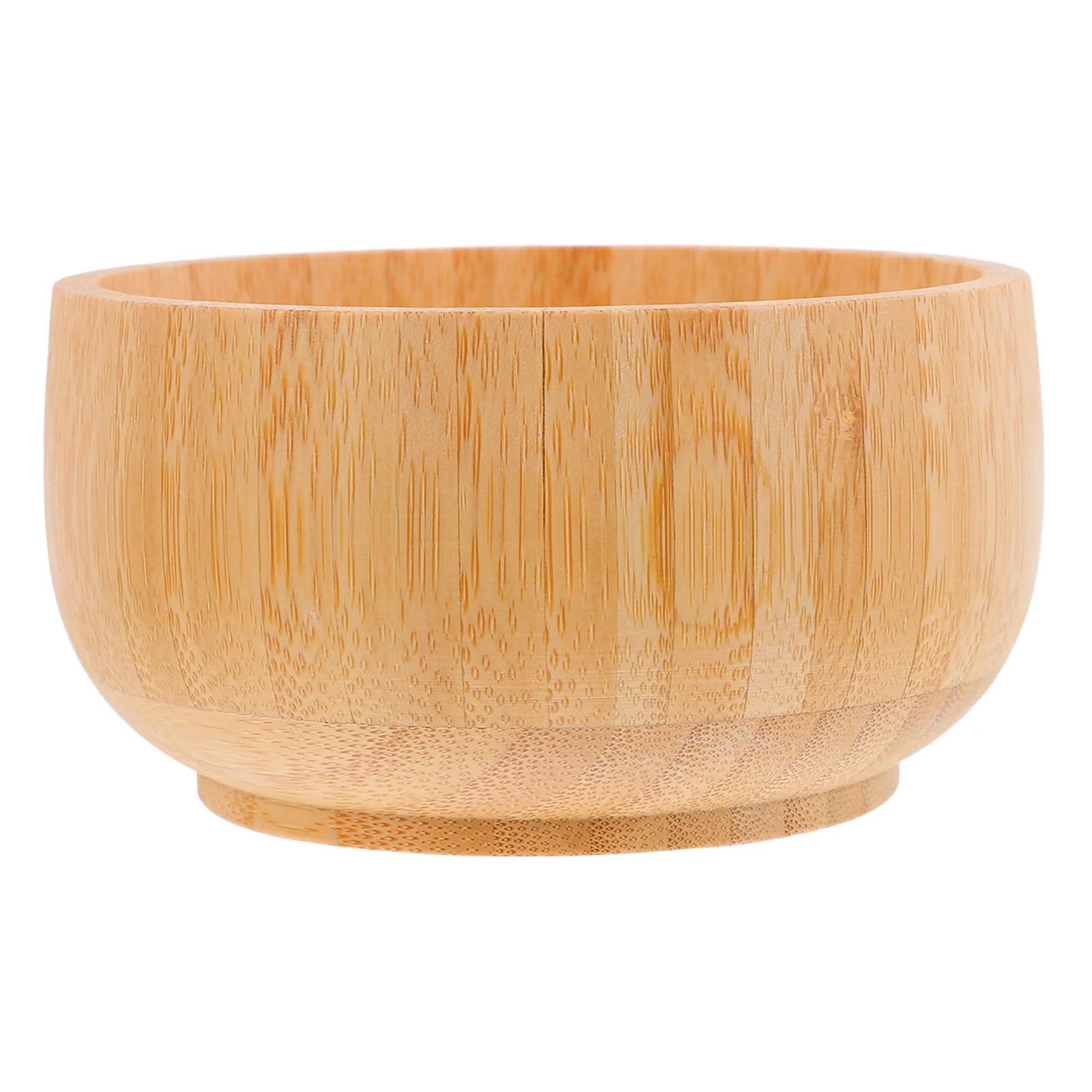 

Bamboo Bowl Lightweight Portable Cute Cartoon Design for Outdoor Dining Travel Picnic Snack Plate Bamboo Dinnerware