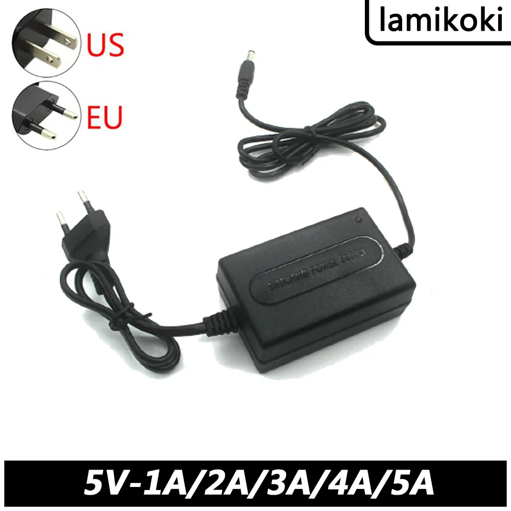 5V 5A Power Adapter 5V 4A 3A 2A 1A Universal 5V 4A Switching Power Cord Transformer Charger