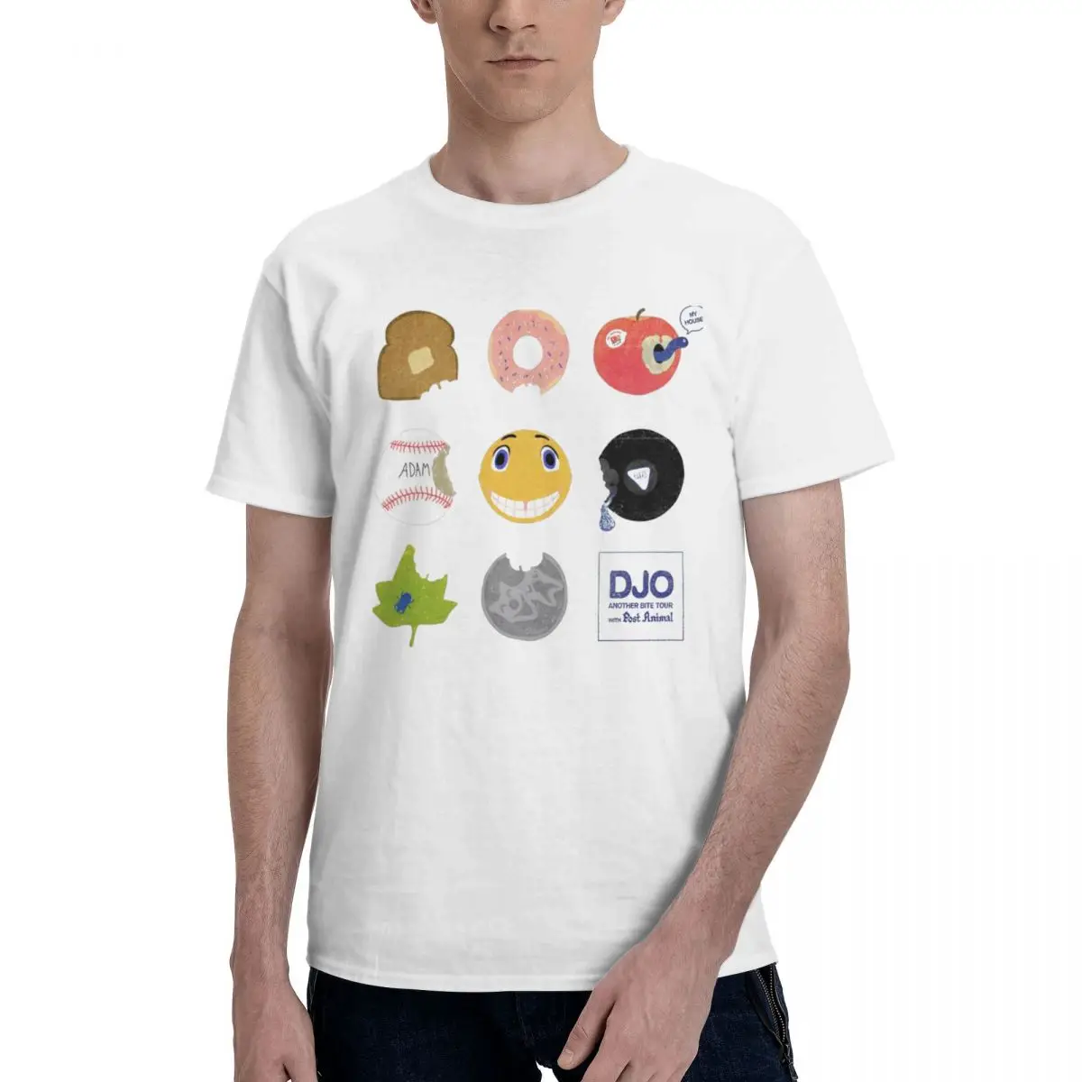 Djo Apple Trendy T Shirts Graphic Y2K Unique Short Sleeve Men Women T Shirts Tops