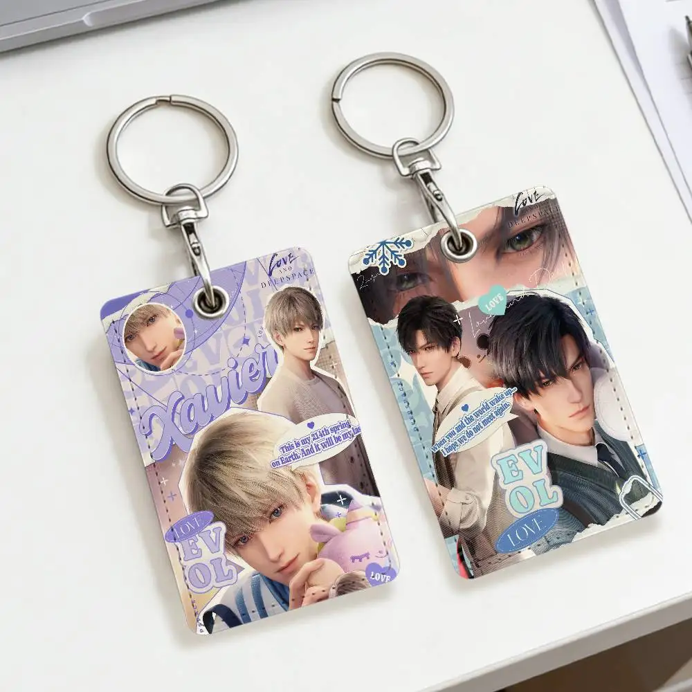 لعبة الحب وD-DEEPSPACE Sylus Zayne Xavier 83 مشبك بطاقات كم واقي حافلة البنك بطاقة الائتمان كم واقية بطاقة الهوية