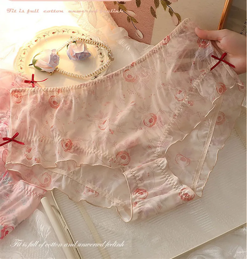 New Vintage calzones para mujer aristocratic sexy panties plus size ropa interior femenina lingerie Lolita lace underwear women