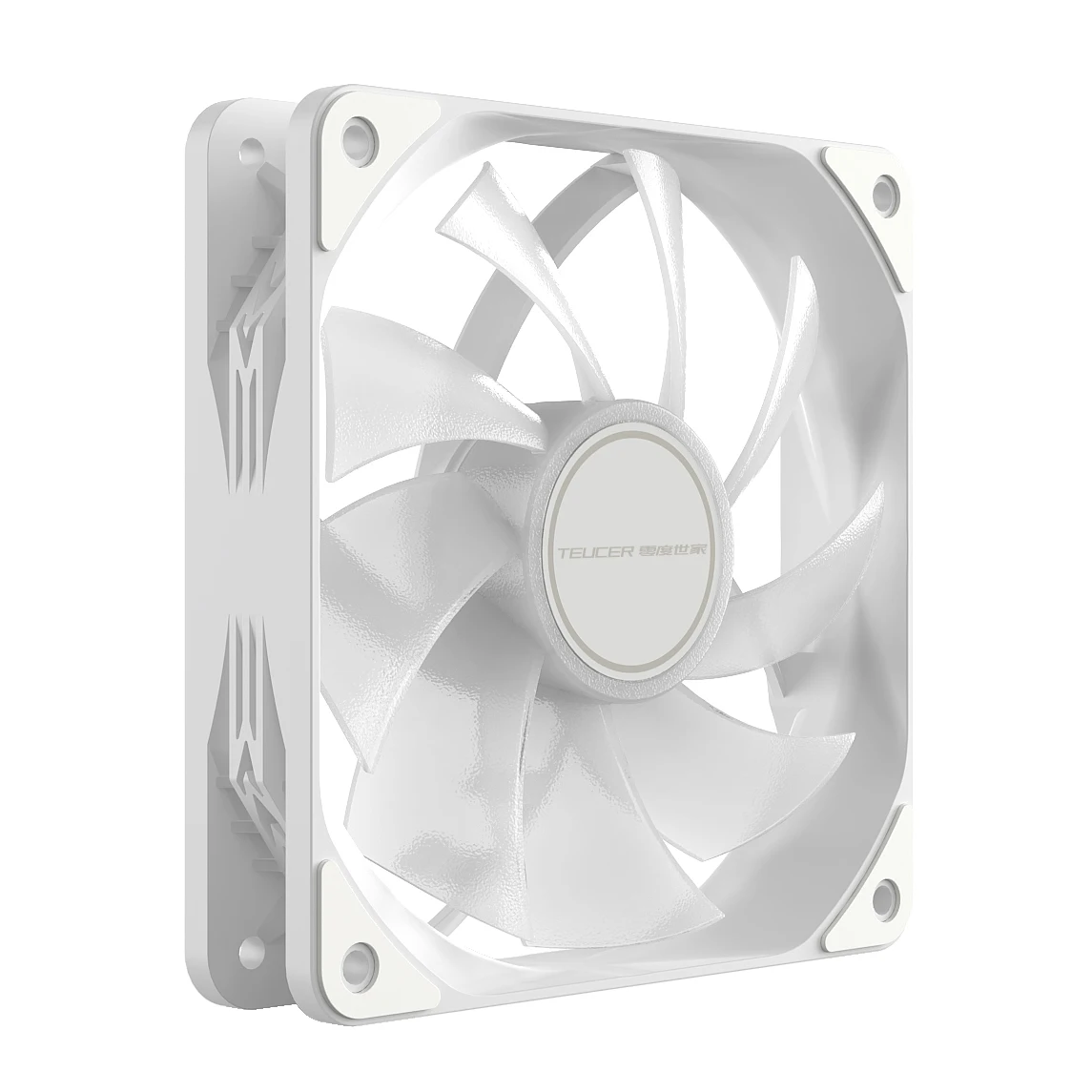 TEUCER AF-10 PC Case Fan 120mm 5V ARGB Cyclic Mirror Light Effect For Desktop Computer Cooler 360mm Water Cooled Radiators Fan