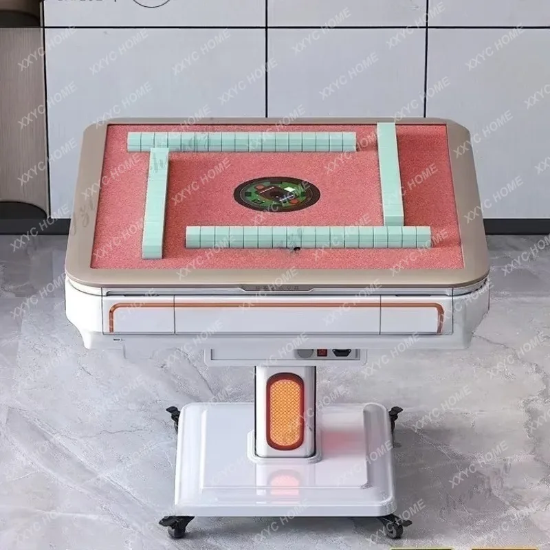 XXPink Mahjong Machine Automatic Household Folding Heating Dining Table