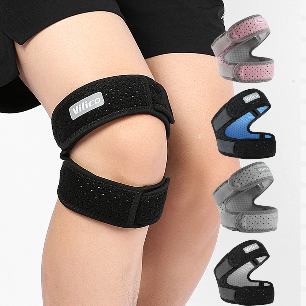 Sports Knee Pads, Breathable and Non-Slip, Suitable for All Seasons, Unisex, Suitable for Running and Basketball