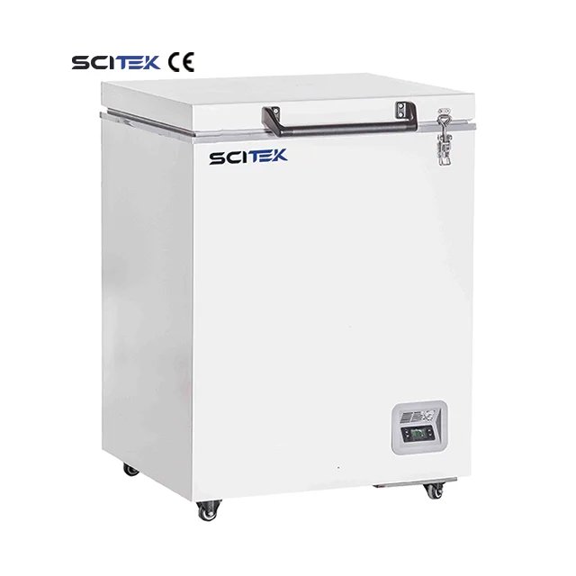 -86 Degree Chest Ultra Low Temperature Freezer 485 L Horizontal -40~-86 Deep Freezer