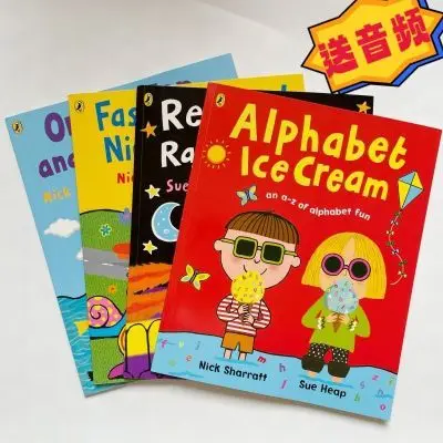 Imagem -06 - Mestre Inglês Picture Book For Children Inglês Iluminismo Nick Sharratt wu Min-lan Single Send Audio Difuya