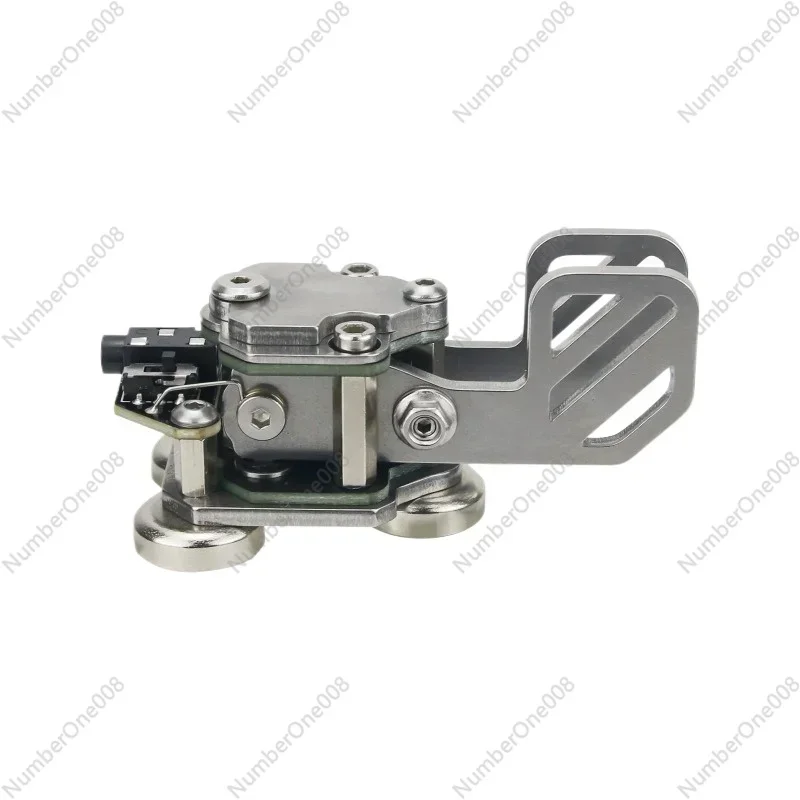 

Stainless Steel Portable Telegraph Key Paddle Key with Magnetic Base for Radio Users