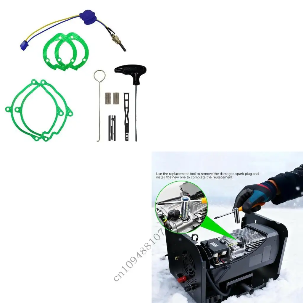 

2KW Parking Heater Accessory With Upgraded Gaskets And Ceramic Plugs