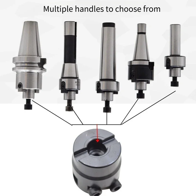 Adjustable End Face Milling Cutter 58# 88# BT/NT30/40 Flat Cutter Fly Noodles Glossy Milling Machine Machining Center Part