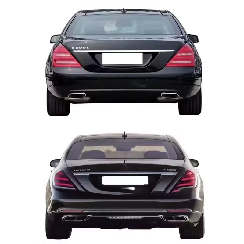 SJC Car Accessories Facelift Body Kit Fender for Mercedes Benz S class W221 2006-2017 Old to New Front Rear Bumper Grille