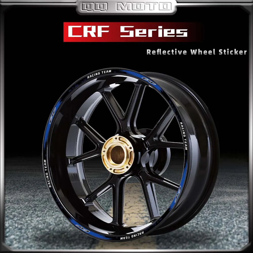 

Для CRF450 450X 450R 450L crf 250r 250f 230f аксессуары для мотоциклов Декор колеса ступица светоотражающие наклейки водостойкая наклейка