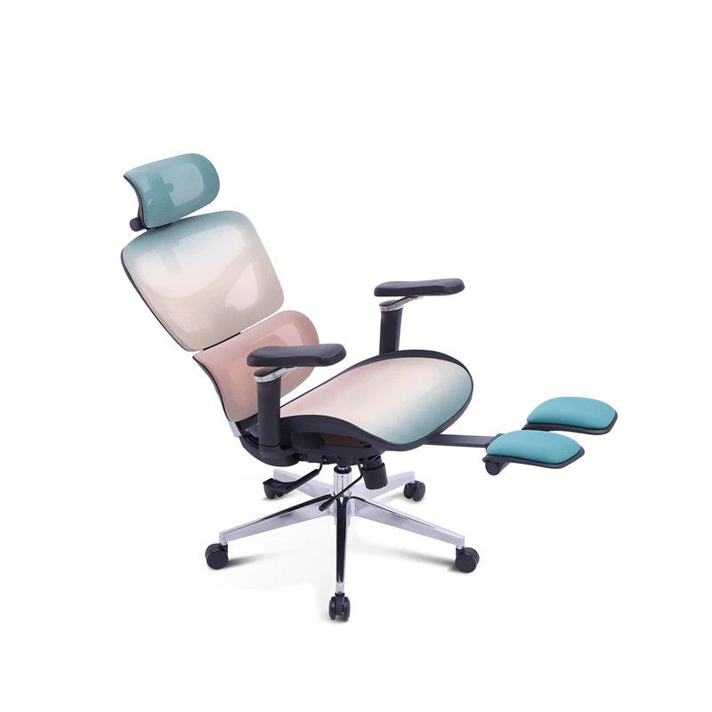

Office Ergonomics Chair Adjustable Armrests Headrest Lumbar Support Premium Executive Swivel Gaming Office Chair with Footrest