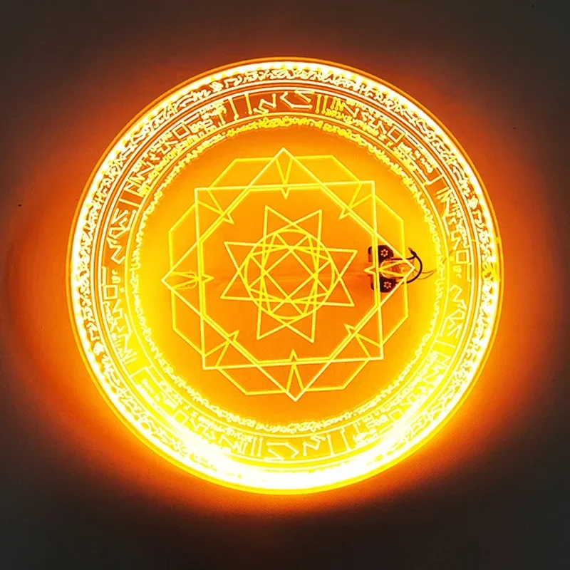 Doctor Strange Handheld Luminous Magic Disk Prop Cosplay Prop  Halloween Christmas Party Props for Comic Show