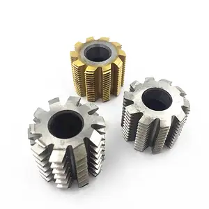 PA20 Solid Carbide Gear Hob Tungsten Tool Gear Cutter Hob M0.2 M0.3 M0.4 M0.5-M2.0  Small Modulus Length 25mm - AliExpress