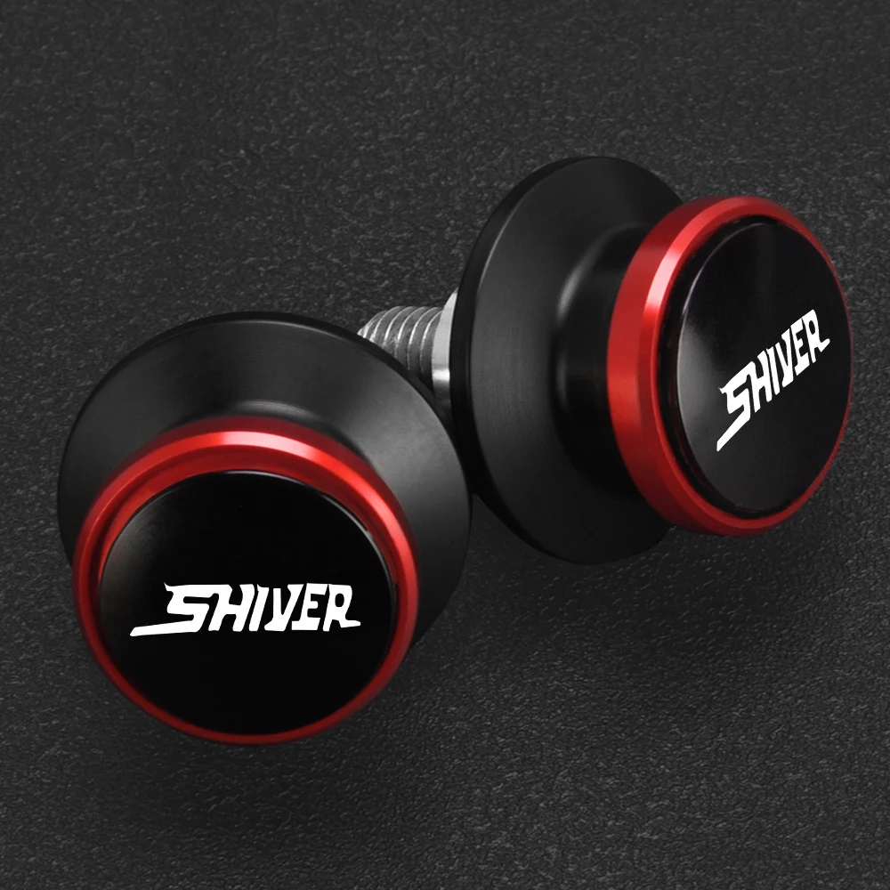 

For Aprilia SHIVER 750 GT SL750 SHIVER750 2007-2014 2015 2016 Motorcycle Accessories 6MM Swingarm Spools Stand Screws Sliders