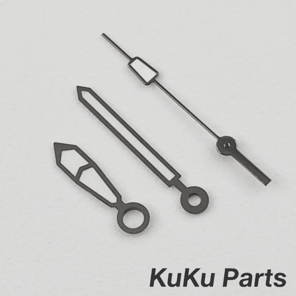 NH35 الأيدي الخضراء مضيئة الساعات الإبر الفضة الذهب بندقية مناسبة ل NH34 NH35 NH36 NH38 NH70 NH72 حركة الساعات مؤشرات #5