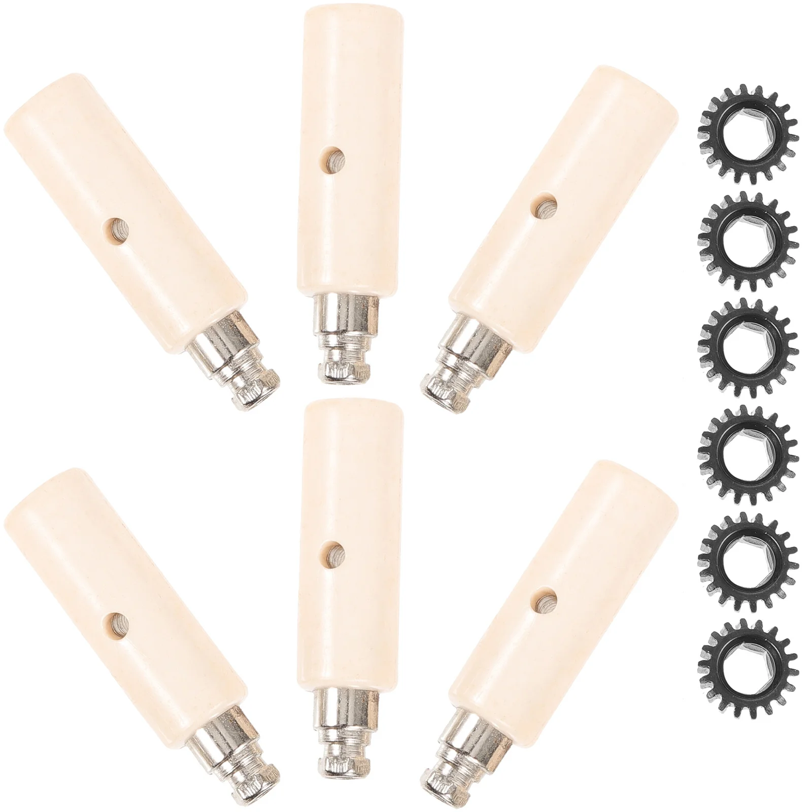 

1Set High Durability Guitar Tuning Peg Gears Fine Workmanship Professional Instrument Parts Lightweight Small Easy to Use