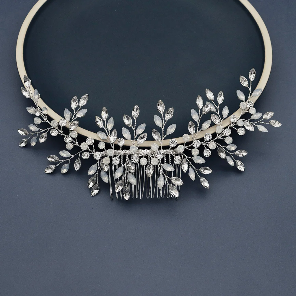 

Bridal Hair Comb Crystal Copper Wire Shiny Beautiful Headpiece Wedding Engagement Anniversary Special Occasions