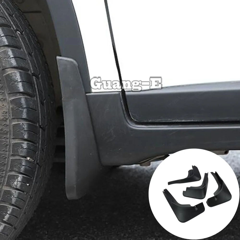 Car Plastic Fender Soft Mudguard Auto Detector Flap Splash Mud Guard Stick 4PCs For Mitsubishi ASX 2013 2014 2015 2016 2017 2018