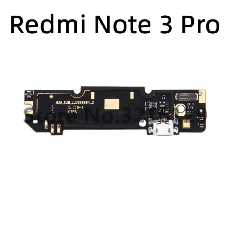 Original USB Power Charger Charging Port Board Dock Connector Flex Cable For Xiaomi Redmi Note 3 4 4X 5 5A Pro Replacement Parts