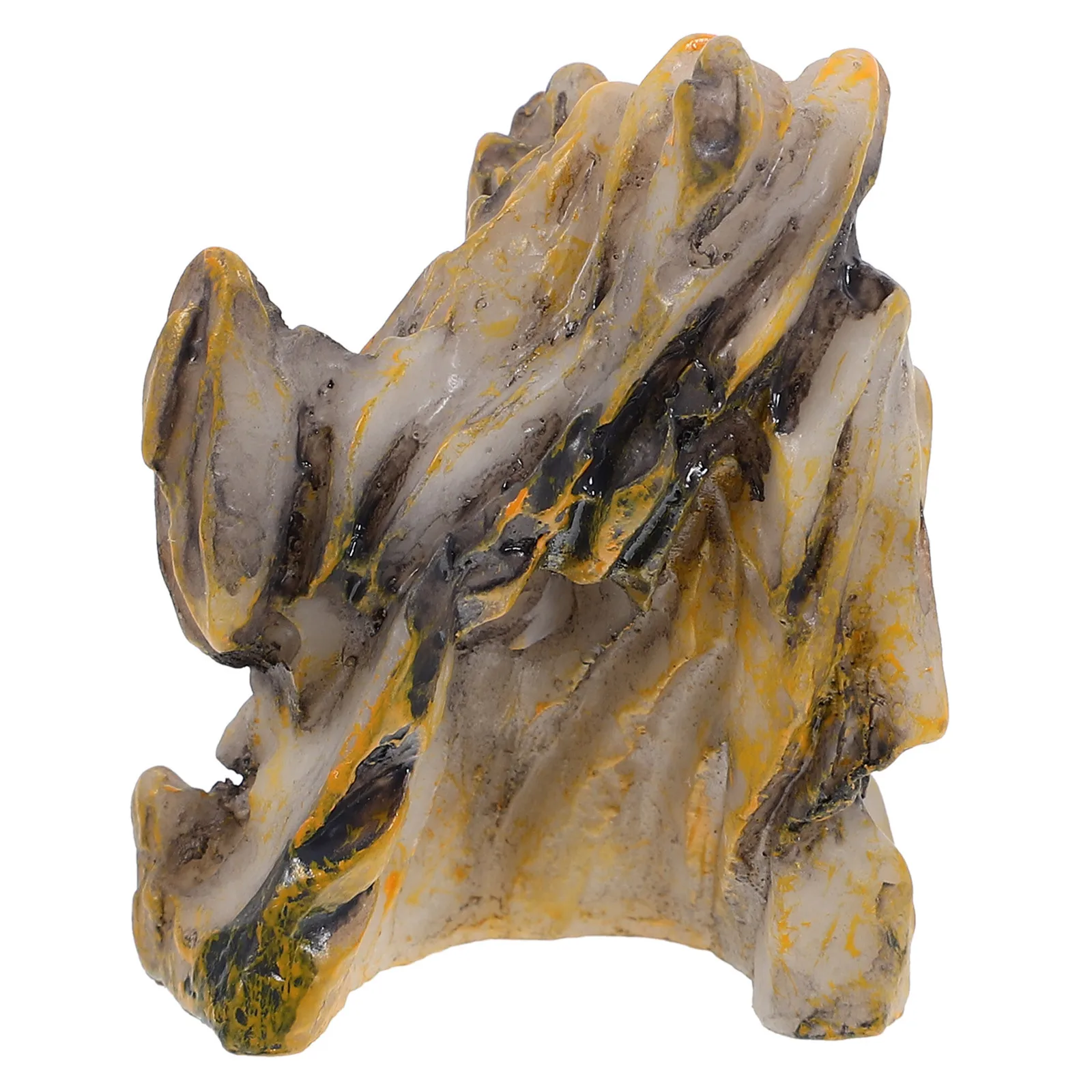 

Miniature Rockery Statue Garden Fake Bonsai Resin Mountain Decor For Desktop Zen Room Fish Tank Micro Landscape Indoor Outdoor