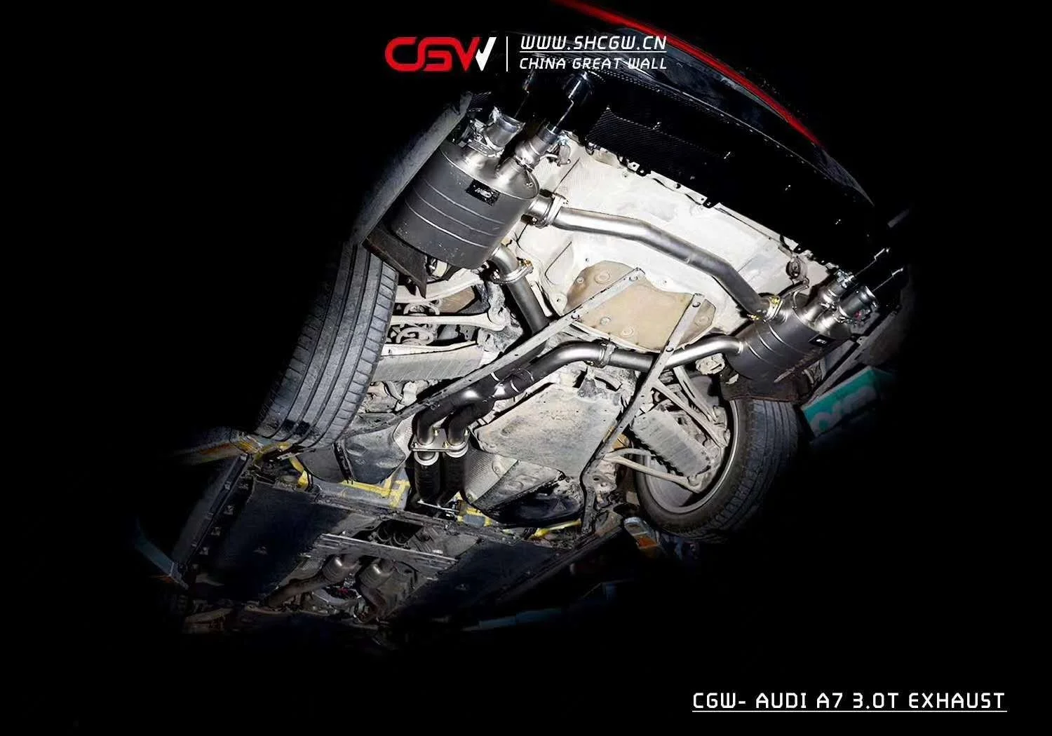 Wholesale Price Exhaust Car Muffler Auto Parts for  A7 2019+