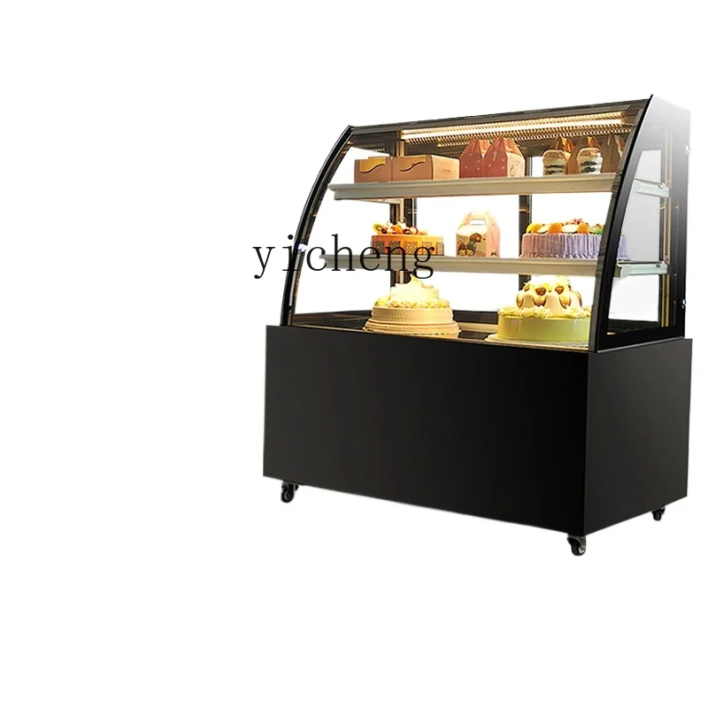 

ZK Air Cooling Frostless Cake Counter Refrigerated Display Cabinet Cooked Dessert Freezer