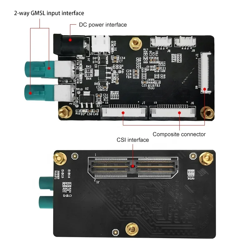 Jetson-FPDlink-FFC-Entwicklungsboard, 4,0 Gbit/s, 50 Mbit/s, Unterstützung für Jetson AGX Orin/Xavier-Module