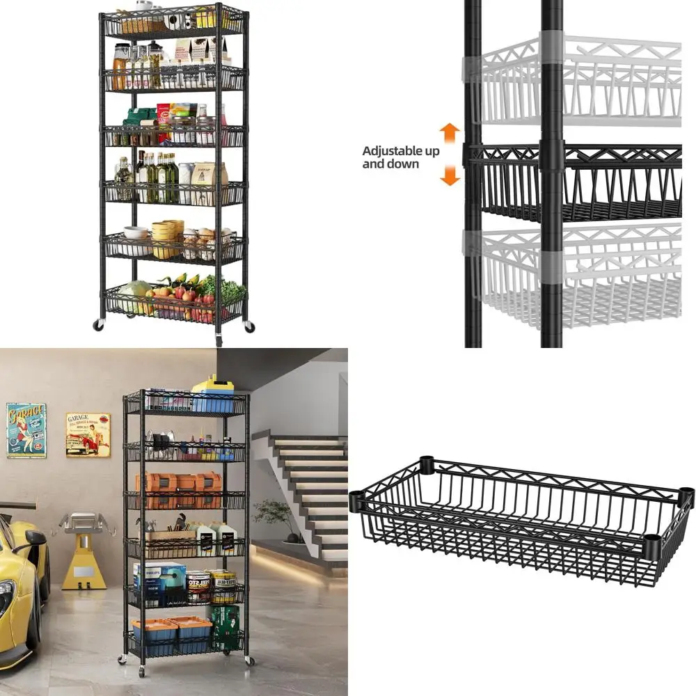 6-Tier Adjustable W…