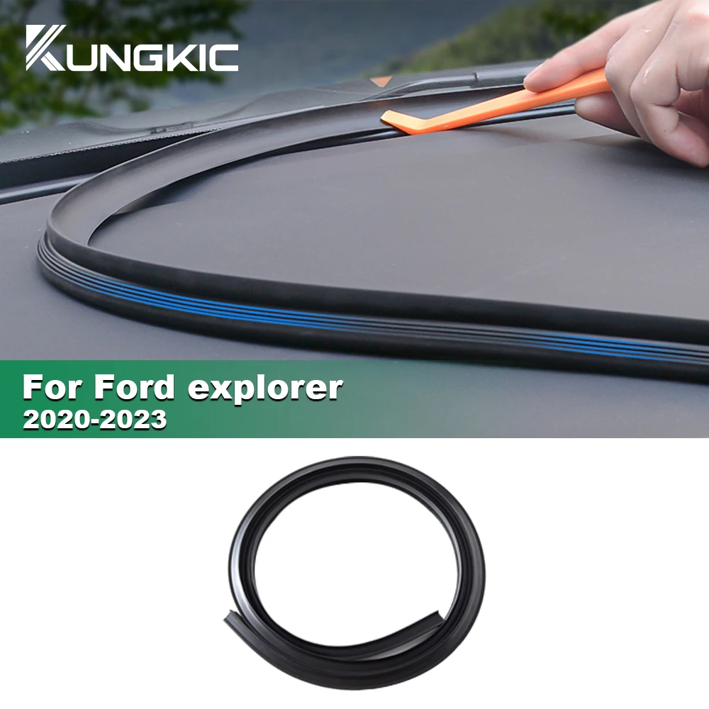 

Auto Dashboard Sealing Strip Noise Sound Insulation Rubber Strips for Ford Explorer 2020-2023 Auto Accessories Car Stickers Part