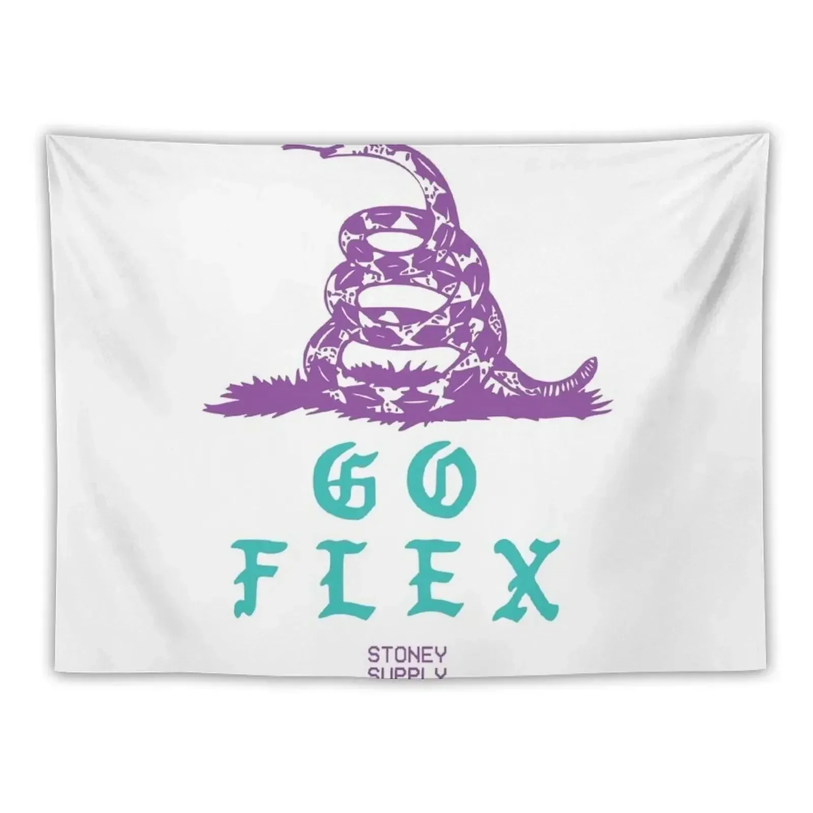 

Don't Tread On Me, Go Flex Stoney Supply Co Tapestry Aesthetic Room Decors Home Supplies Wall Coverings Tapestry