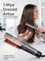 Secador de Pelo 2 en 1 y Plancha Iónica para el Hogar/Viajes, Estilizador de Doble Función con Tecnología Iónica, Cuidado del Cabello