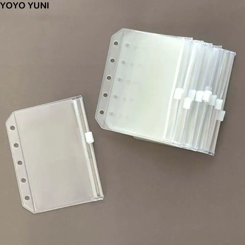 10 قطعة M5 دوامة الموثق مقسم صفحة فاصل 5 ثقوب فضفاضة ورقة الملء ورقة الميزانية الموثق المغلفات المجلدات