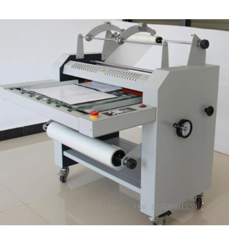 Heavy-duty hydraulic laminating machine A3 automatic cold laminating machine automatic rewinding hot laminating machinemachine